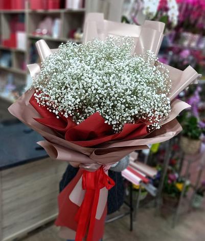 Букет цветов из: Гипсофила в Шаликово