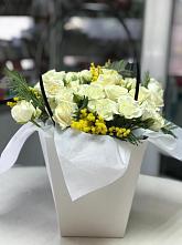 Цветочная композиция из Розы  в Шаликово